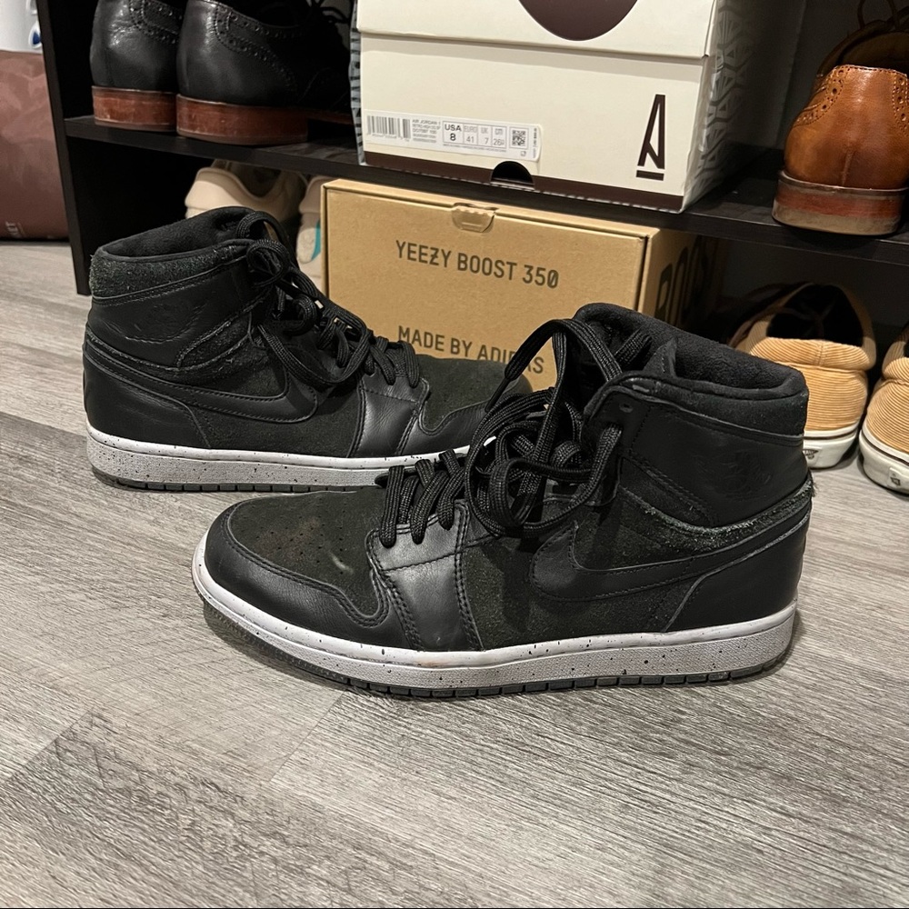 Air Jordan 1 Retro Hi Black NYC Size 8 Mens